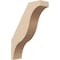 Ekena Millwork 3-inch W x 10-inch D x 14-inch H Funston Rough Cedar Woodgrain TimberThane Knee Brace, Primed BRCUR03X10X14FSTRCPR - alternate 1